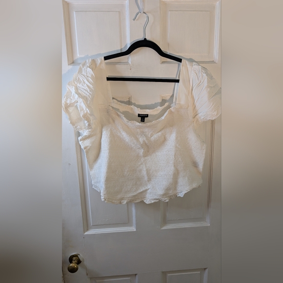 torrid Tops - Torrid smocked crop 3x